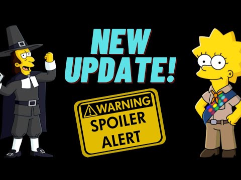 Los Simpson aprovechados: ¡SPOILERS DE ACTUALIZACIÓN para la NUEVA ACTUALIZACIÓN PRÓXIMAMENTE!