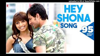 Hey Shona Song | Ta Ra Rum Pum| Saif Ali Khan, Rani Mukherjee | Shaan, Sunidhi | Vishal & Shekhar