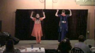 Sabine and Haley Bollywood/Bhangra dance- Chaiyya Chaiyya