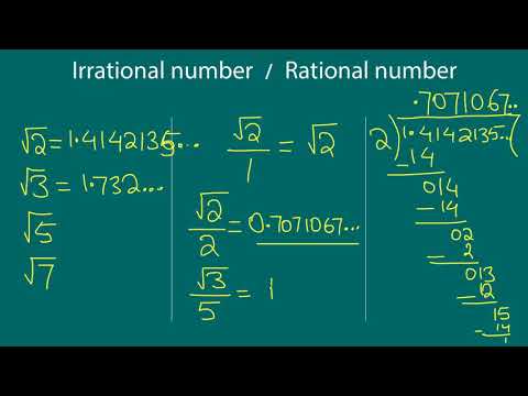 Can an irrational number divided by a rational number be rational?