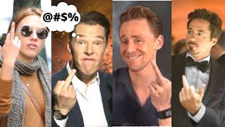 Marvel Cast Swearing Continuously | Using Cuss Words Badly