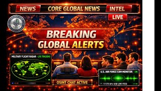 LIVE 🔴 Tracking Active EAMs & Global Alerts | Military Flight Radar (OSINT Lounge)