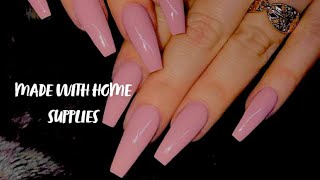 How To Make PRESS ON Nails from Scratch | Small Business Check easy*fast