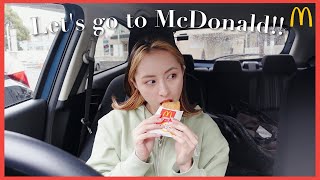 ドライブVlog : どうしても朝マックが食べたいので朝からドライブ🚗