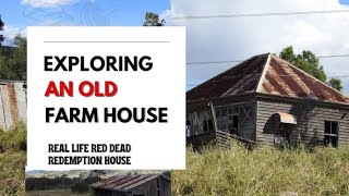 Exploring A Old 1800s Farm House - Real life Red Dead Redemption House