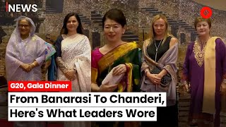 G20 Summit 2023: From Banarasi To Chanderi, Foreign Leaders Embrace Indian Attire at Gala Dinner