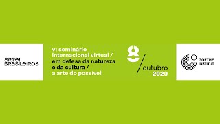 VI Seminário Internacional Virtual ARTE!Brasileiros - Dia 8