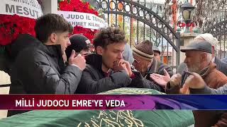 MİLLİ JUDOCU EMRE'YE VEDA