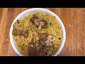 కుక్కర్లో బెస్ట్ మటన్ పులావ్ easy mutton pulao recipe in cooker telugu santhi usa stories❤️