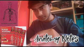 How to make Anatomy Notes| tab | medical student |