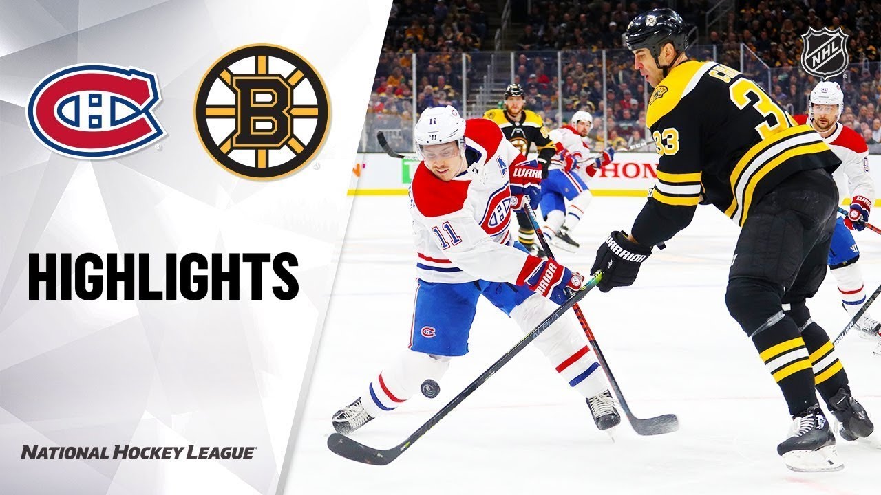 Бостон - Монреаль / NHL Highlights | Canadiens @ Bruins 2/12/20 - YouTube