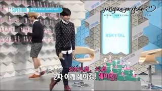 【晶吧中字】Super Idol chart show Best Airport fashion No 1