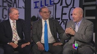 Los opositores de la reforma migratoria explican sus puntos de vista a Jorge Ramos -- Al Punto