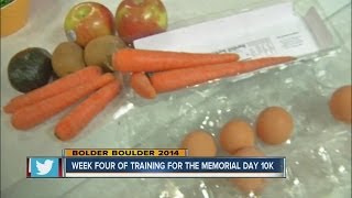 Eating right while training for the BolderBOULDER