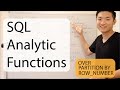 SQL Analytic/Window Functions: Tutorial and Examples