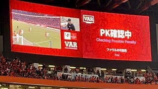 Albirex Niigata(Japan) wins penalty due to VAR (Nagoya Grampus - Albirex Niigata | November 2, 2024)