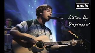 Oasis - Listen Up (Acoustic) - Remastered HD60fps