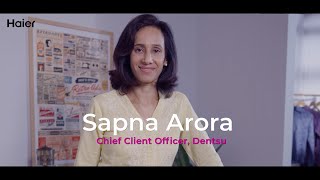 Introducing #TheSilentPerfomer | Sapna Arora | Perform Big, Silently I Haier India