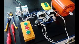 ARRANCADOR REVERSIBLE PARA UN MOTOR TRIFÁSICO