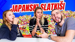 ISPROBAVAMO JAPANSKE SLATKIŠE! | *imaju okus po slini* | Kimi's Life \u0026 Maša