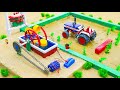 Diy! Agriculture Irrigation System l Mini Tractor Ploughing Science Project@goodsmake