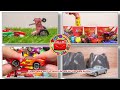 lightning mcqueen u0026 sheriff vs doc hudson car chase disney cars toys stop motion animation