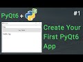Create Your First GUI App in Python | PyQt6 Tutorial