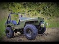 JJRC Q65 1/10 Willys Jeep  Trail Run  2nd Upgrades