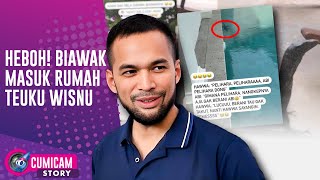 Rumah Teuku Wisnu Kemasukan Biawak, Pemadam Kebakaran Turun Tangan | CUMISTORY