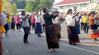 ซ้อมใหญ่รำบวงสรวงเจ้าพ่อพญาแลอ.จัตุรัสปี63