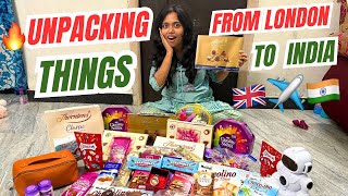 🔥தமிழில்:😳Unpacking things from London 🇬🇧 to India 🇮🇳✈️| londontamil #flight #unpacking #tamilvlog