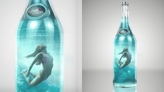 Create Lilliput Underwater Effect in Photoshop