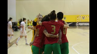 Seleção A Futsal Fem.: Portugal 3-2 Rússia