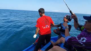 Pesta strike di karang Benowo KFB fishing trip