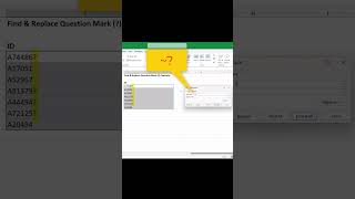 How to Delete Question Marks (?) in Excel Using Find & Replace