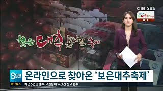 * 온라인으로 찾아온 ‘보은대추축제’ *