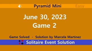 Pyramid Mini Game #2 | June 30, 2023 Event | Easy