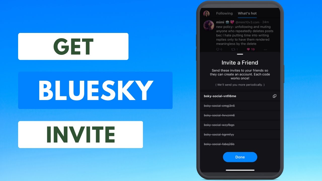 BlueSky Social Invite Code - How To Create Account On Blue Sky Social ...