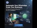 WhatsApp Business API How to create the template and send messages in bulk