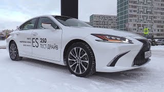 УТОНЧЕННЫЙ ЯПОНСКИЙ СЕДАН. НОВЫЙ LEXUS ES250 2018. ОБЗОР.