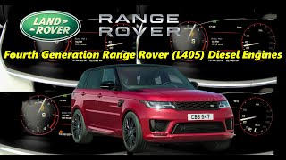 Fourth Generation Range Rover L405 Diesel Engines Acceleration battle