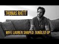 Thomas Rhett Says His Wife Shaped 'Tangled Up,' "Die a Happy Man"