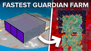 How To Build a 600,000 Items Per/h Guardian Farm in Minecraft