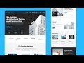 Real Estate Website Design using HTML, CSS, and JavaScript
