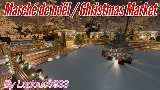 Marché de noël / Christmas Market by Ladouce333 - House Flipper 2 - Christmas Cleaning and Restock