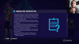 FIFA 21 ACTUALIZACIÓN  Versión 1.05 - MODO CARRERA