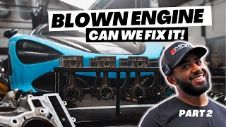 Building a BLOWN McLaren 720S Engine – From Disaster to Dream Drive!