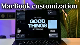 Ultimate MacBook Setup for Productivity 2025 | Settings | Widgets | Customization | M3 MacBook Pro