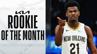 Yves Missi Named Kia NBA Western Conference Rookie of the Month #KiaROTM