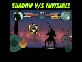 Shadow Fight 2 || Defeat Invisible in aggressive || Epic moments Part 35